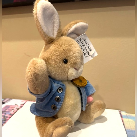 WOW!PRICE Drop Beatrix Potter Peter Rabbit Fully Jointed/METAL buttons 11.5" - Picture 5 of 14